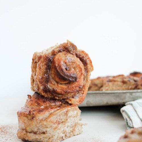 Cinnamon Banana Rolls