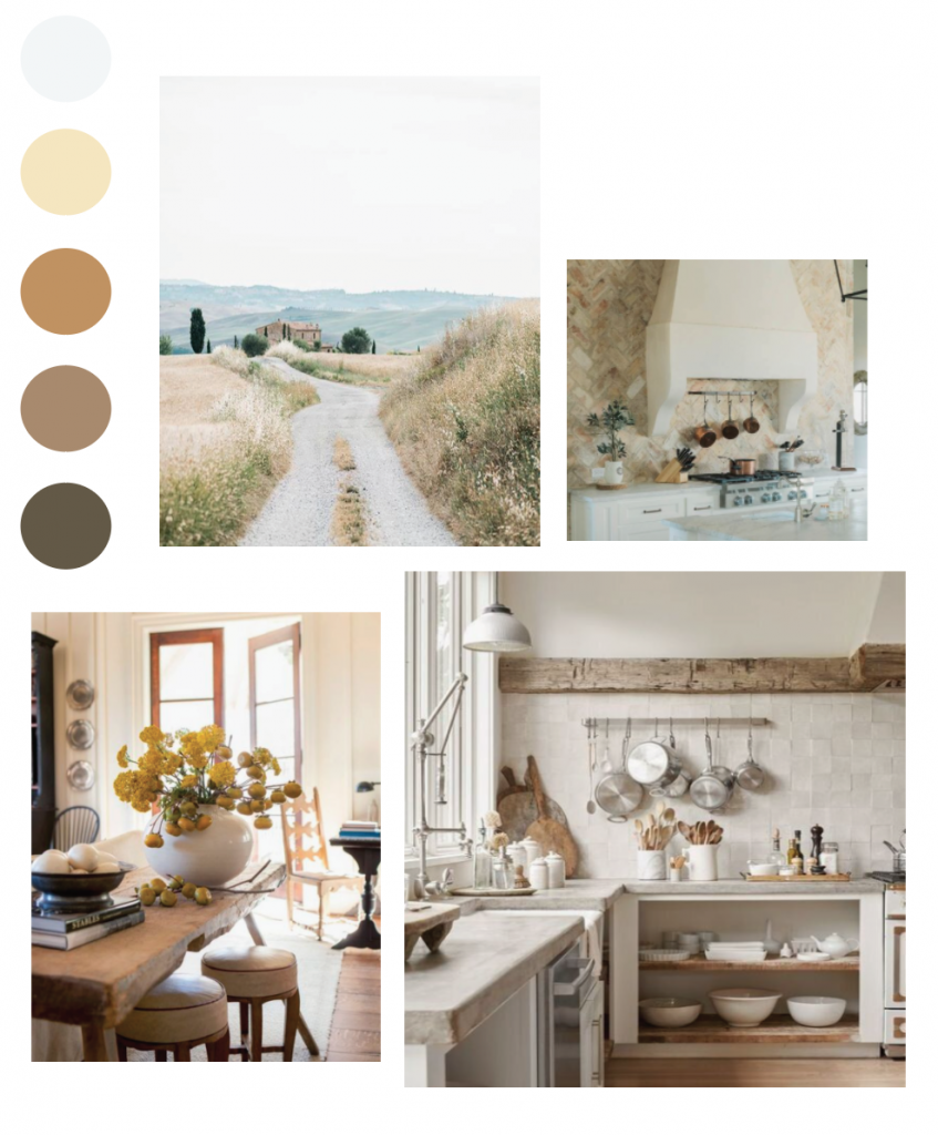 French Provincial Mood Board
