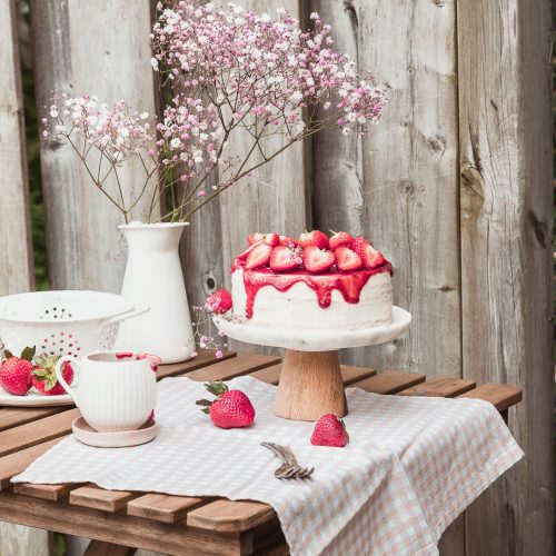 Strawberry Crepe Cake-17